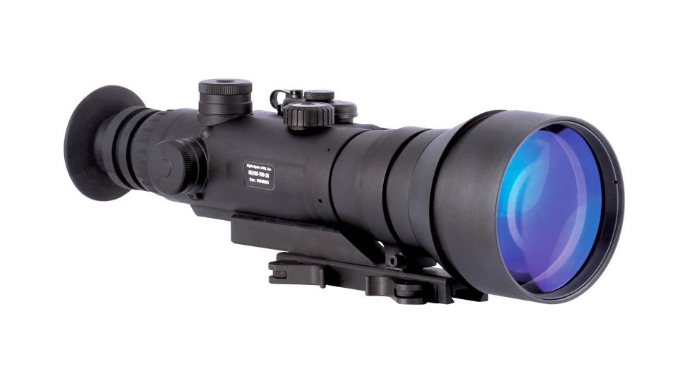 Night Optics Gladius 760 6x165mm Gen 3 Night Vision Rifle Scope, Advanced, Gated, Manual Gain, NO-NS-760-3AGM