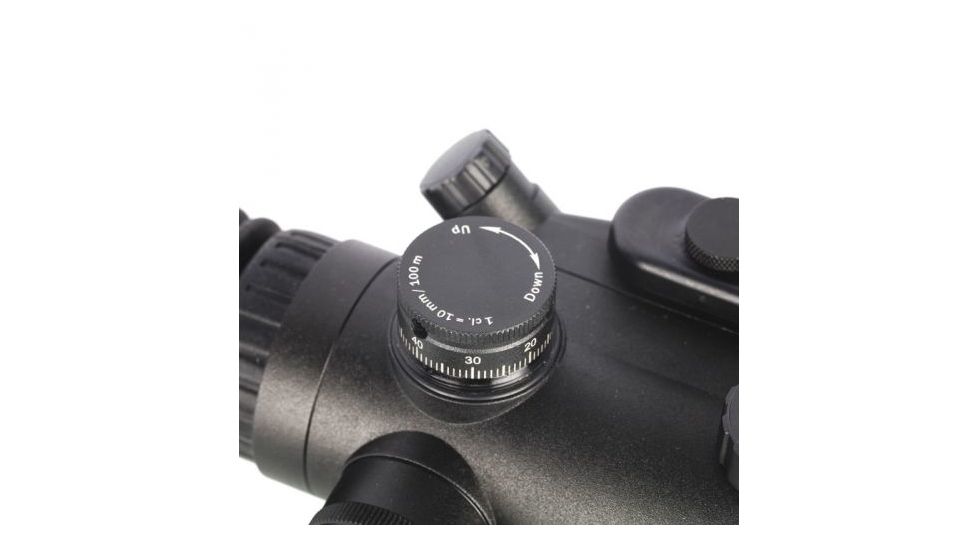 Night Optics Magnus 790 Gen 4G 6x Night Vision Rifle Scope, Mil-Dot Reticle B/W Gated, Manual Gain, Filmless, Black NS-7904GBM