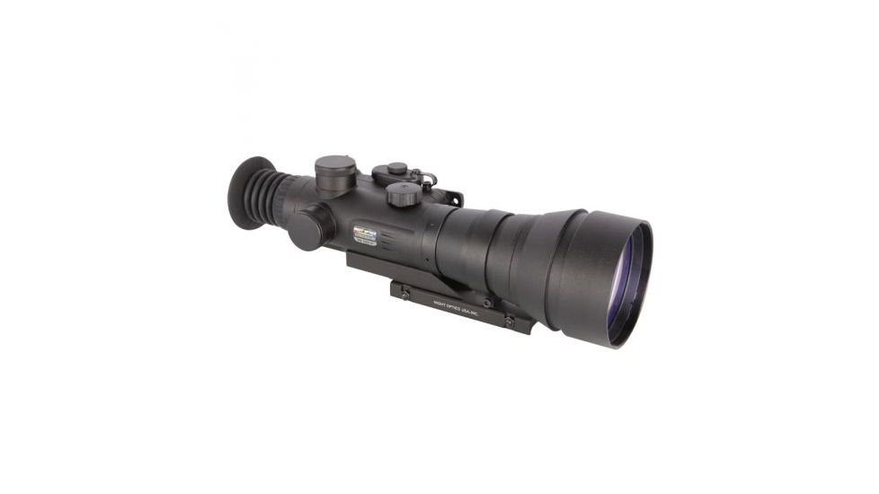 Night Optics Magnus 790 Gen 4G 6x Night Vision Rifle Scope, Mil-Dot Reticle B/W Gated, Manual Gain, Filmless, Black NS-7904GBM