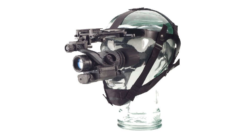 Night Optics Sentry 14 Gen 4G 1x Night Vision Monocular, Weapon/Helmet Mountable, B/W Gated, Manual Gain, Black NM-P144GBW