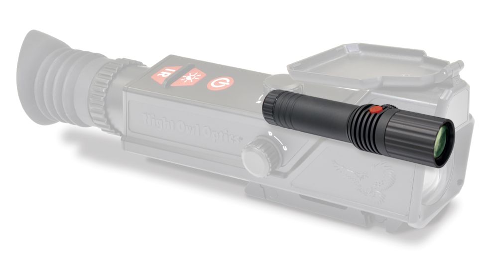 Night Owl Optics IR850-NS Infrared Illuminator Accessory for NightShot Rifle Scope, Black/Red, Compact IR850-NS