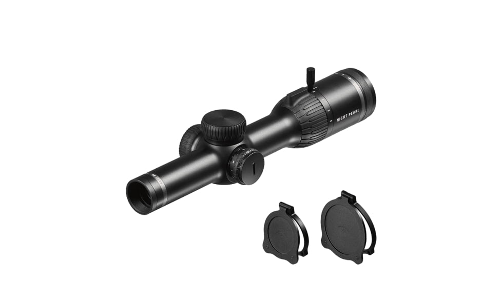 NIGHT PEARL Manul M6 1-6x24mm Rifle Scope, 30mm Tube, Second Focal Plane, 6, Black, 2NPMANUL1-6X24I
