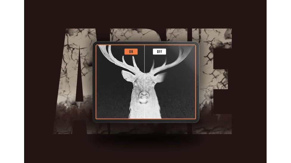 NIGHT PEARL Marten 650 Thermal Rifle Scopes, 2.8x50mm, 640x480 px, Black, 2NPMARTEN650