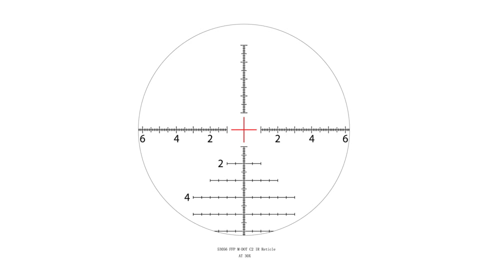 NIGHT PEARL Vulturis T6 5-30x56mm, 34mm Tube Rifle Scope, First Focal Plane, 6, Black, 2NPVULTURIS5-30X56I
