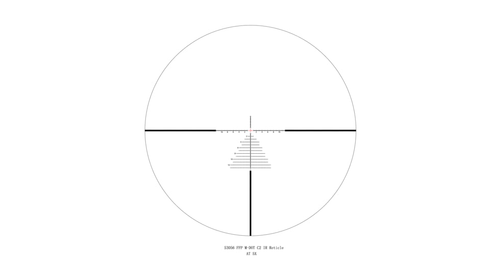 NIGHT PEARL Vulturis T6 5-30x56mm, 34mm Tube Rifle Scope, First Focal Plane, 6, Black, 2NPVULTURIS5_30X56I