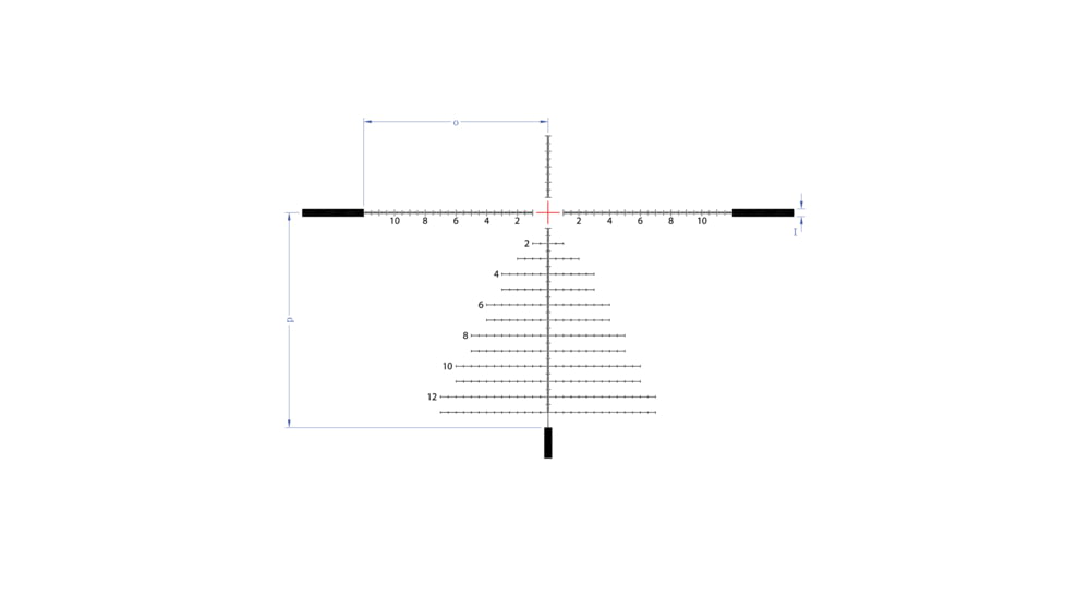 NIGHT PEARL Vulturis T6 5-30x56mm, 34mm Tube Rifle Scope, First Focal Plane, 6, Black, 2NPVULTURIS5-30X56I