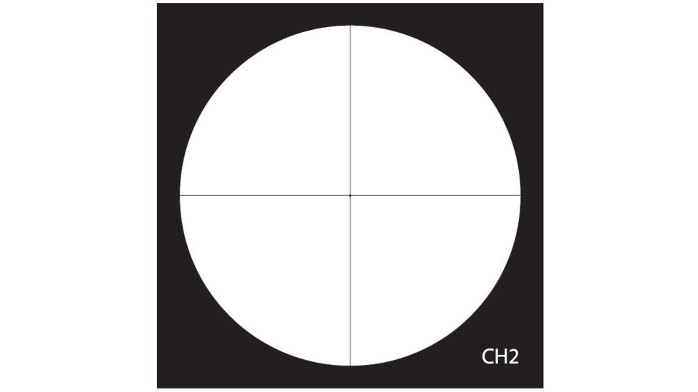 NightForce 12 - 42 x 56 mm NXS Illuminated Reticle Rifle Scope - CH2 Reticle