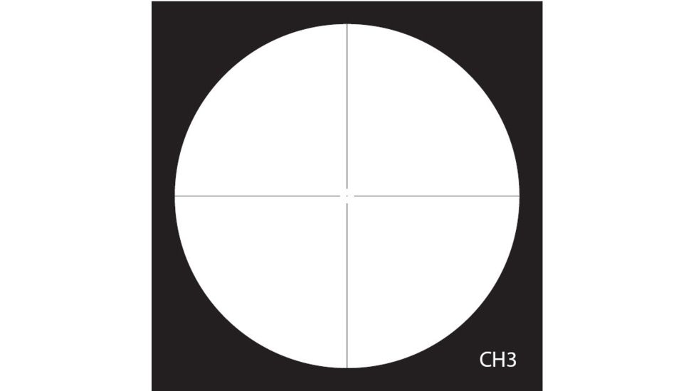 NightForce 12 - 42x56 mm NXS Illuminated Reticle Rifle Scopes - CH3 Reticle