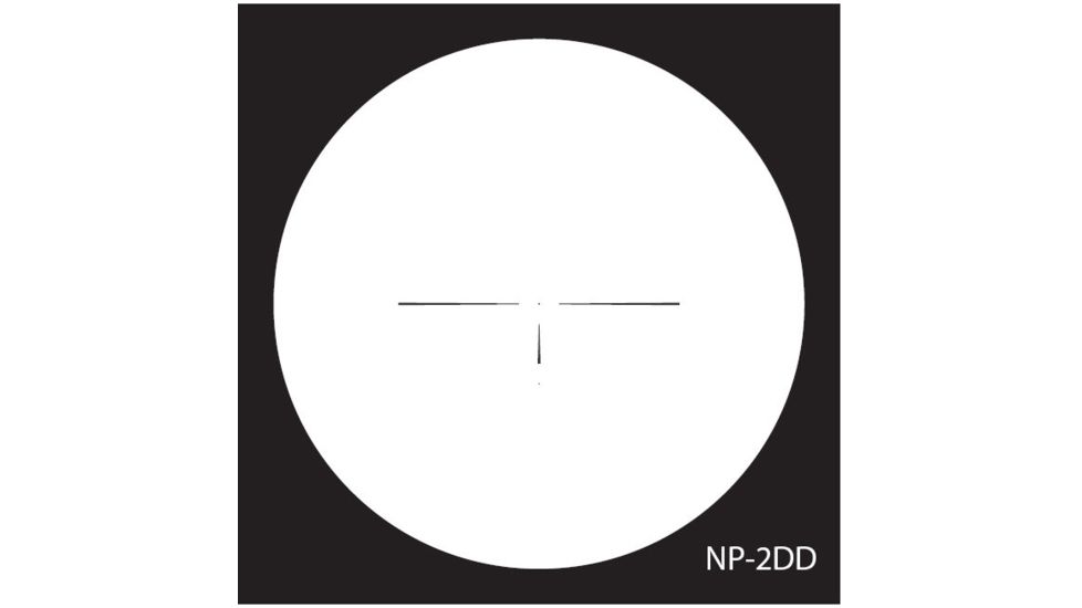 NightForce 12-42x56mm NXS Illuminated Reticle Rifle Scope - NP-2DD Reticle