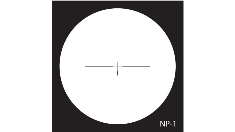 NightForce 3.5-15X50mm NXS Tactical Rifle Scope, ZeroStop, Mil-Radian, NP-2