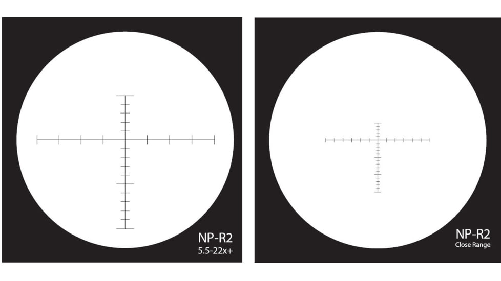 NightForce 3.5-15X50mm NXS Tactical Rifle Scope, ZeroStop, Mil-Radian, NP-R2