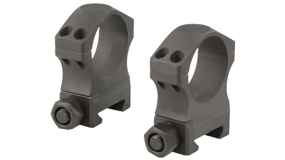 NightForce 30mm Steel Ring Sets, Sizes NightForce 30mm High Steel Ring Set - 1.125