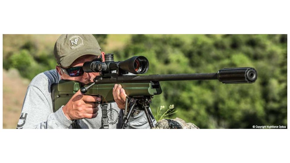 DMO, Used, Like New NightForce NXS 5.5-22x50 Hi-Speed Rifle Scope w/ CH-2, .25MOA, CH2-DMO