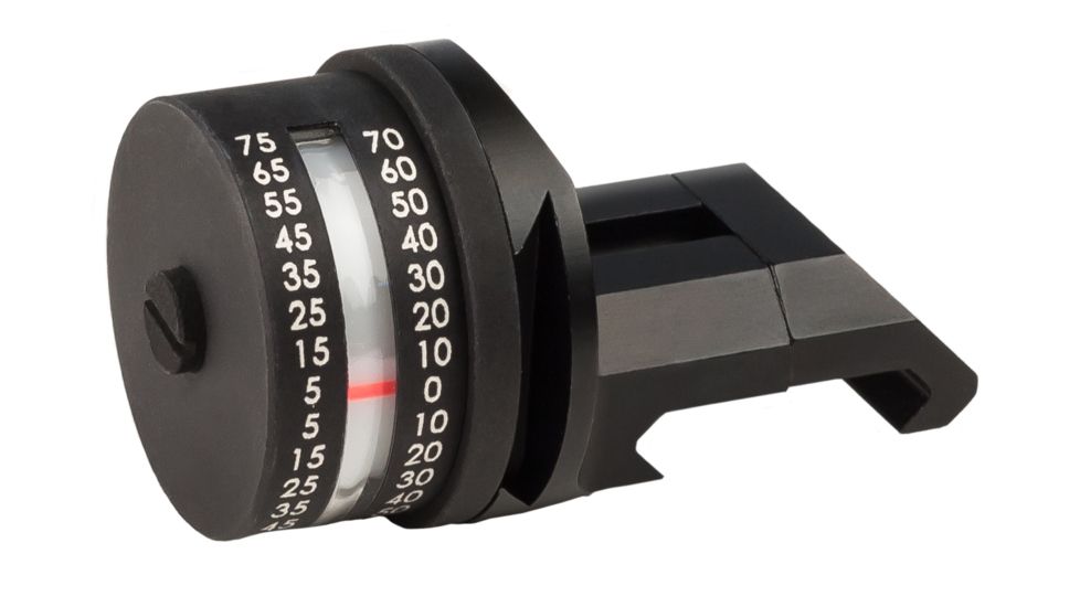 USED NightForce Angle Degree Indicator w/ Mount LH, Black, Full-Size, A121, EDEMO1, Used, Condition Like New, Open Box