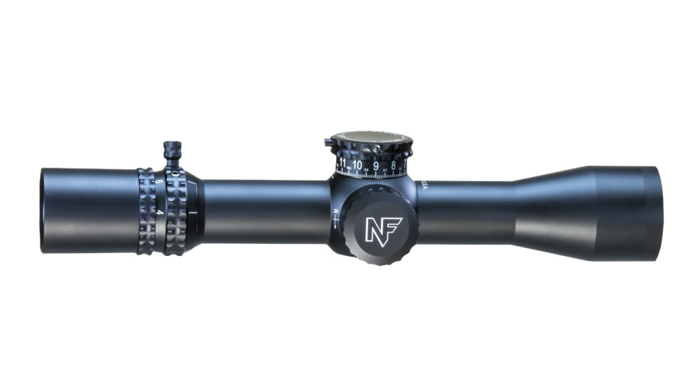 NightForce ATACR 4-16x42mm ZeroHold Rifle Scope, 34mm Tube, First Focal Plane, MOA-XT Reticle, Black, C647