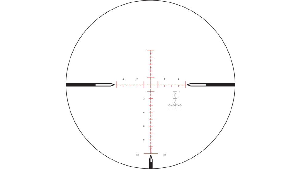 NightForce ATACR 4-16x50mmF1 34mm Tube Rifle Scope, Second Focal Plane, Tremor 3 .1 MIL Its Zerostop CW Digillum, Black, C628