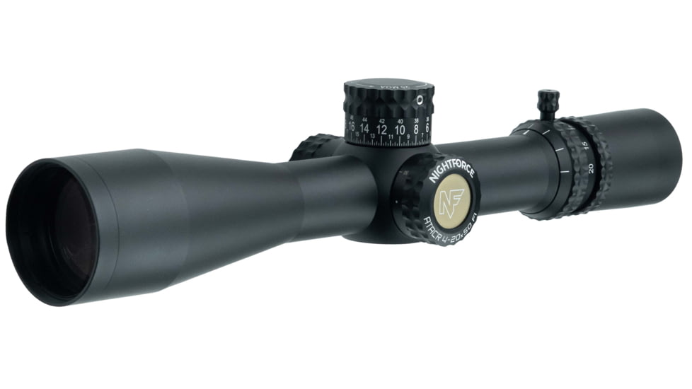 NightForce ATACR 4-20x50 F1 Rifle Scope, .25 MOA, ZeroStop, CW, MOAR, Black, C642