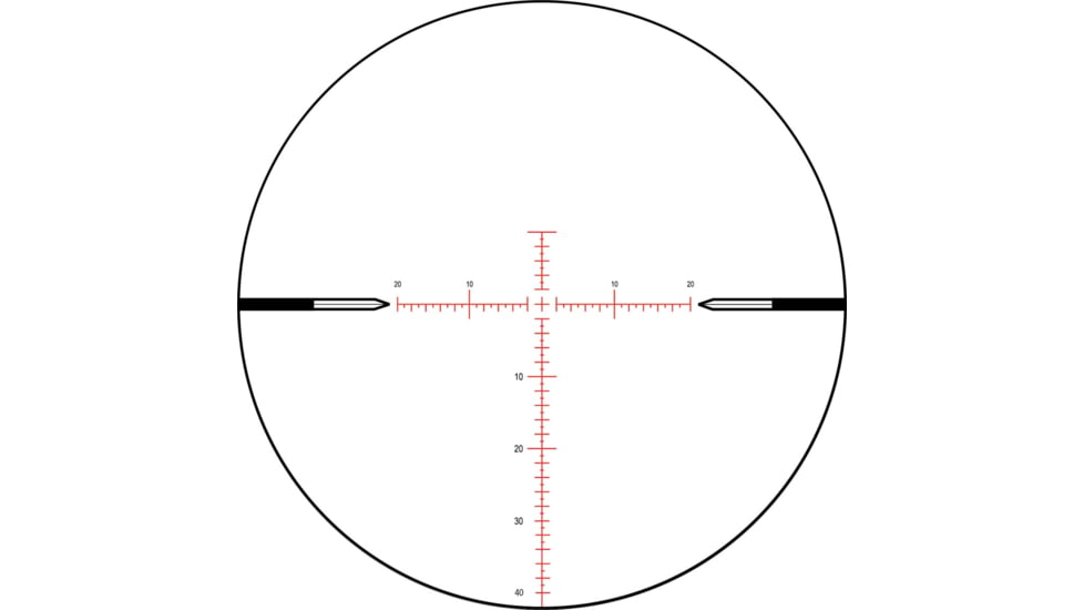 NightForce ATACR 4-20x50 F1 Rifle Scope, .25 MOA, ZeroStop, CW, MOAR, Black, C642