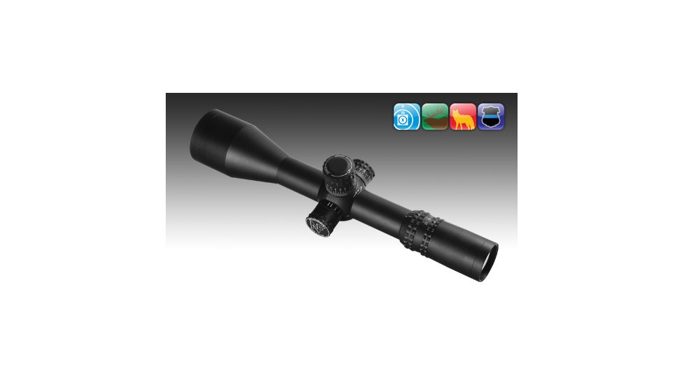 Nightforce ATACR 5-25x56mm Rifle Scope w/ Zerostop - .1 Mil-Radian - Mil-R Reticle, Black C446