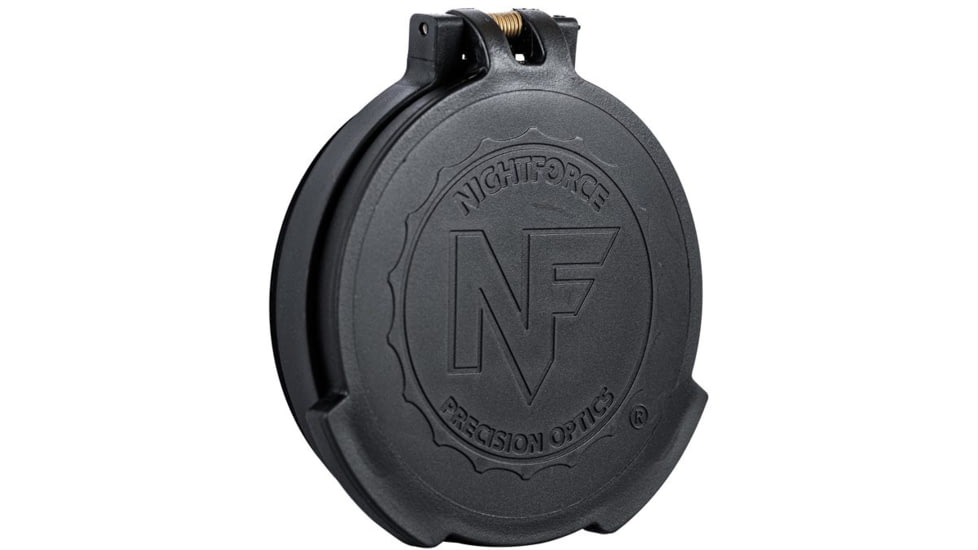 NightForce NXS 10x Objective Flip-Up Lens Cap, Black, 42mm, A470