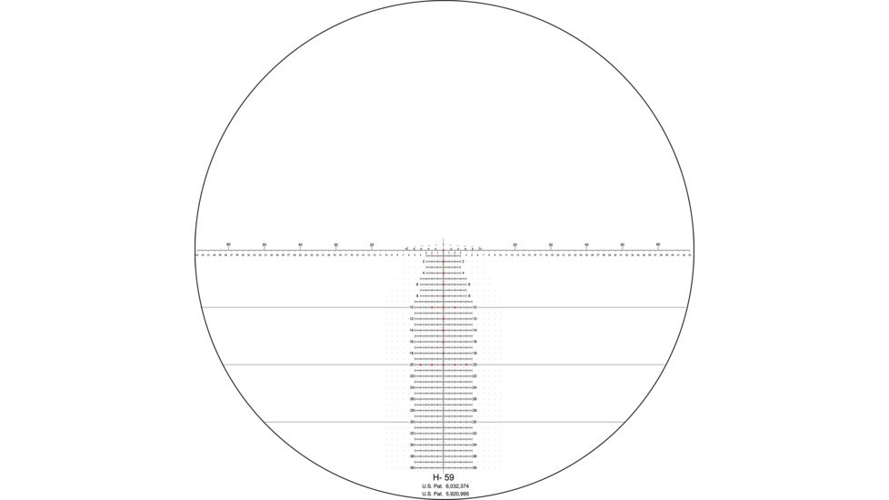 NightForce B.E.A.S.T. Rifle Scope, 5-25x56mm, 34mm Tube, First Focal Plane, ZeroStop, Mil-Radian, H59 Reticle, Black, C449