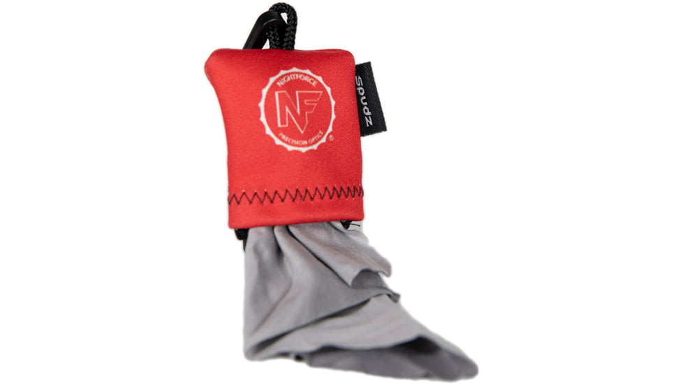 NightForce Fob Lens Cloth for Rifle Scope, Black, Full-Size, A133