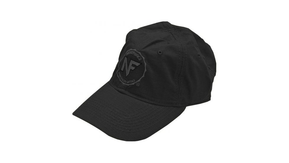 Nightforce Hat Promo, Black Ripstop, Embroidered, Black A251-PROMO