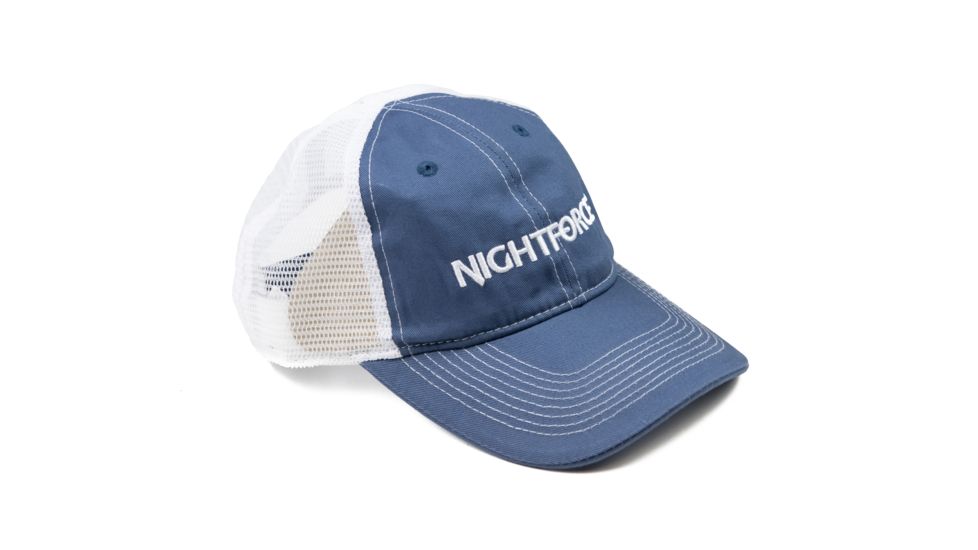NightForce Hat, Blue, Mesh Back, Embroidered, Adjustable, A422