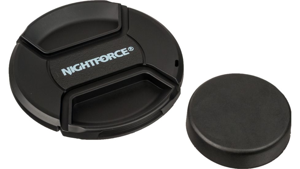 NightForce Lens Cap Set for the TS-82 Spotter, Black A281