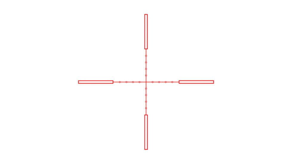 NightForce Mil-Dot Illuminated Reticle