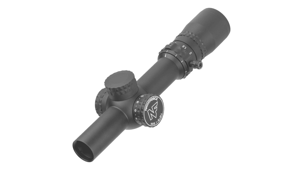 NightForce NX6 1-6x24mm F2 30mm Tube Rifle Scope, Second Focal Plane