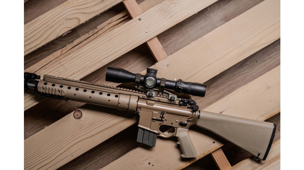 NightForce NX6 2-12x42mm F1 30mm Tube Rifle Scope, First Focal Plane