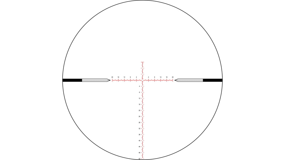 NightForce NX6 3-18x50mm F1 30mm Tube Rifle Scope, First Focal Plane