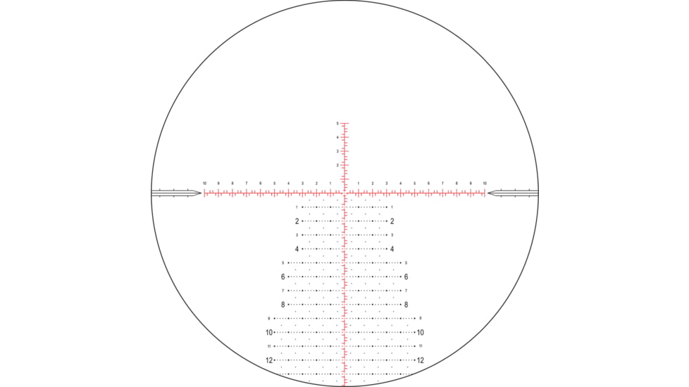 NightForce NX6 3-18x50mm F1 30mm Tube Rifle Scope, First Focal Plane