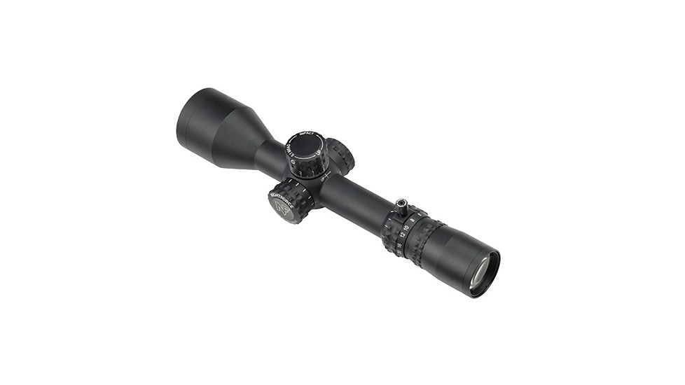 NightForce NX8 2.5-20x50mm F1 Rifle Scope, 30mm Tube, First Focal Plane, MOA-XT Reticle, Black, C651
