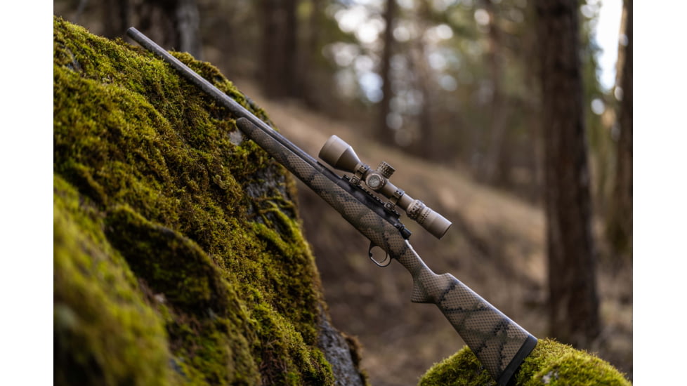 NightForce NX8 2.5-20x50mm F1 Rifle Scope, 30mm Tube, First Focal Plane, MOAR Reticle, Dark Earth, C685