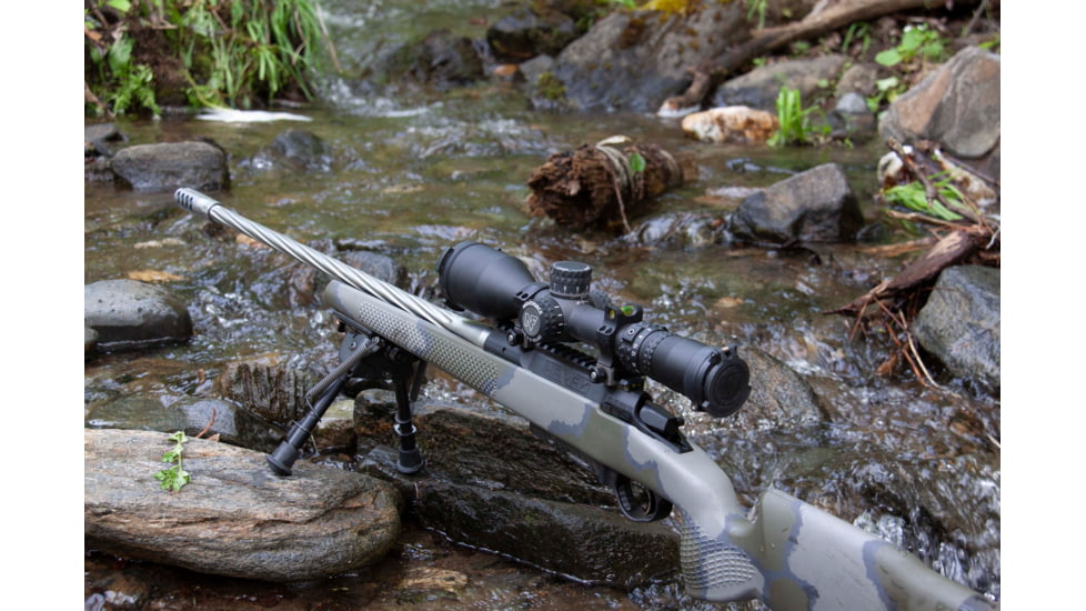 NightForce NX8 4-32X50mm Rifle Scope F2, ZeroStop, .1 Mil-Radian, DigIllum, PTL, Mil-CF2D, Black, C640