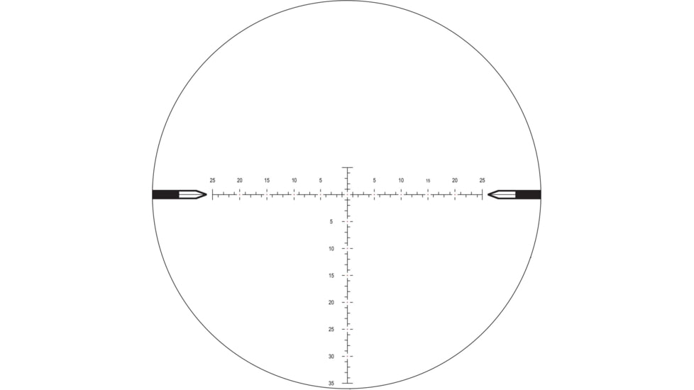NightForce NX8 2.5-20X50mm Rifle Scope, F2, ZeroStop, .250 MOA, DigIllum, PTL, MOAR-CF2, Black, C639