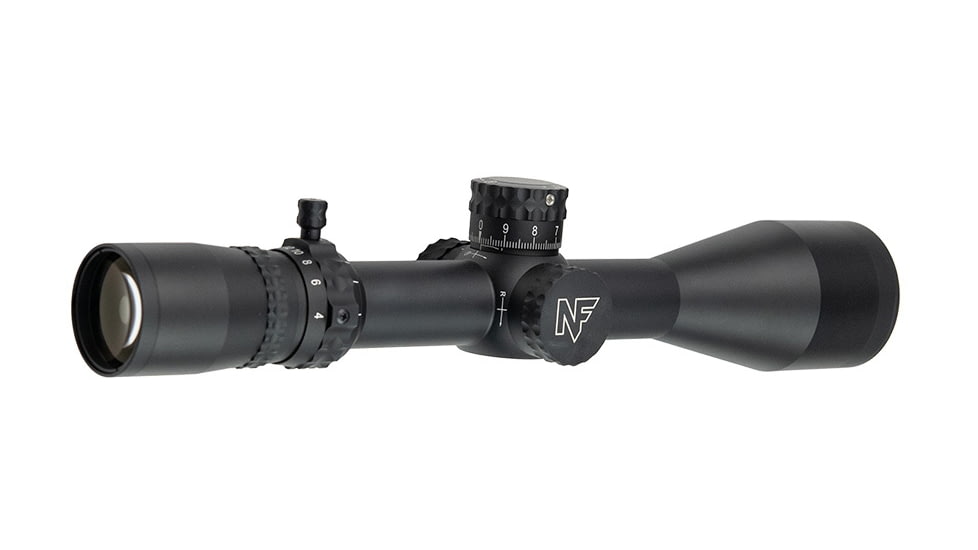 NightForce NX8 4-32x50mm F1 Rifle Scope, 30mm Tube, First Focal Plane, MOA-XT Reticle, Black, C652