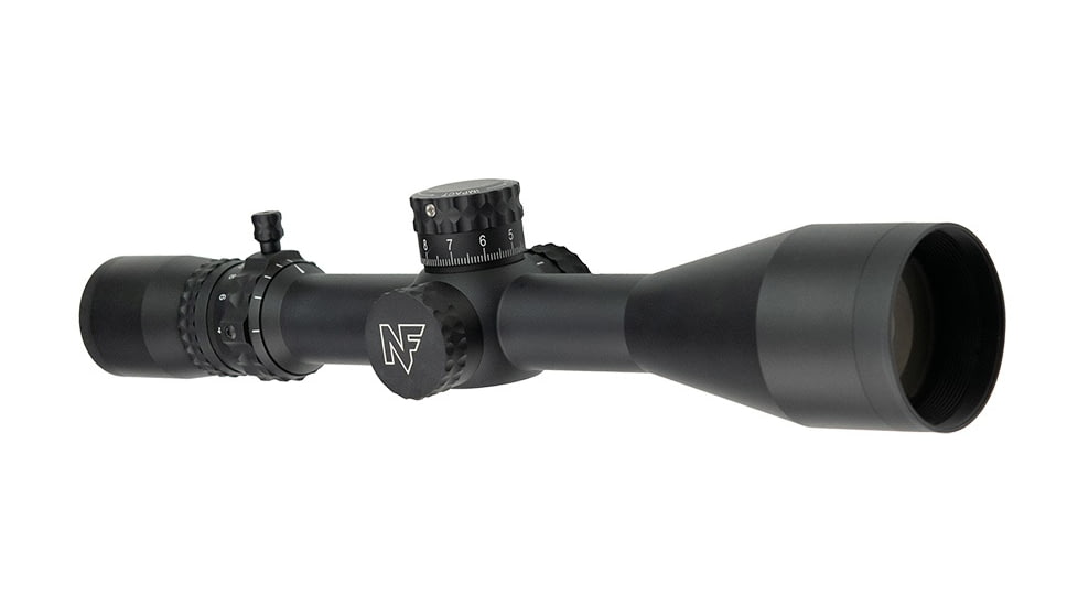 NightForce NX8 4-32x50mm F1 Rifle Scope, 30mm Tube, First Focal Plane, MOA-XT Reticle, Black, C652