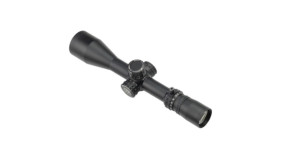 NightForce NX8 4-32x50mm F1 Rifle Scope, 30mm Tube, First Focal Plane, MOA-XT Reticle, Black, C652