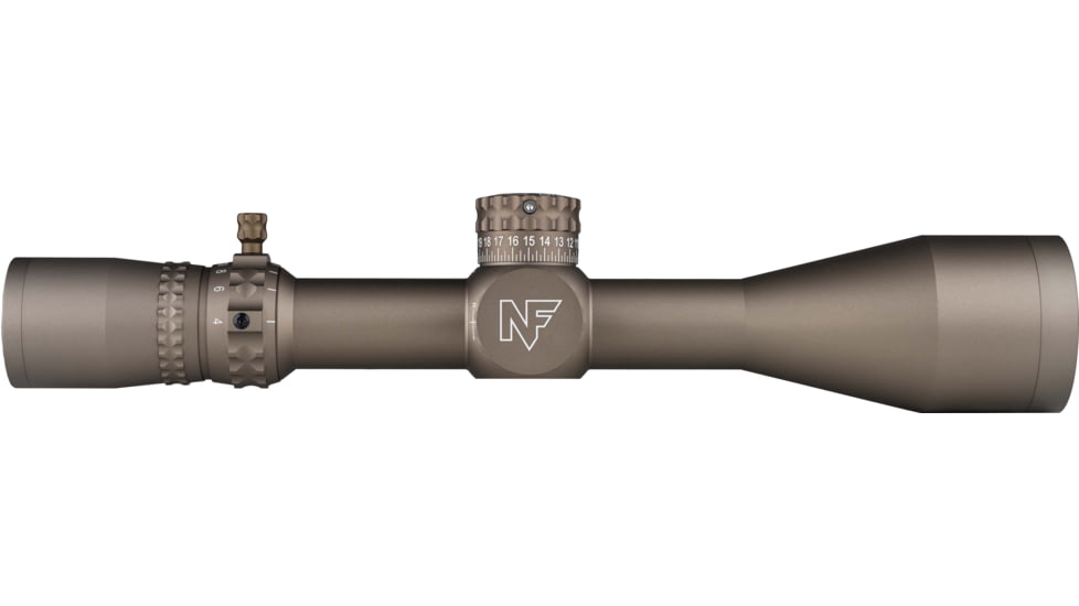 NightForce NX8 4-32x50mm Rifle Scope, 30mm Tube, First Focal Plane, MOAR Reticle, Dark Earth, C687