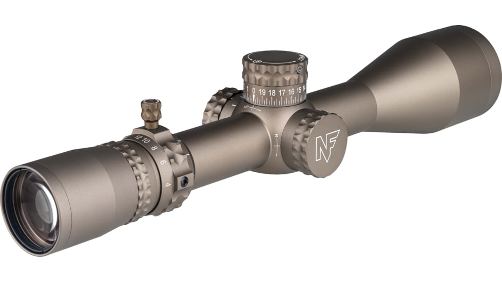 NightForce NX8 4-32x50mm Rifle Scope, 30mm Tube, First Focal Plane, MOAR Reticle, Dark Earth, C687