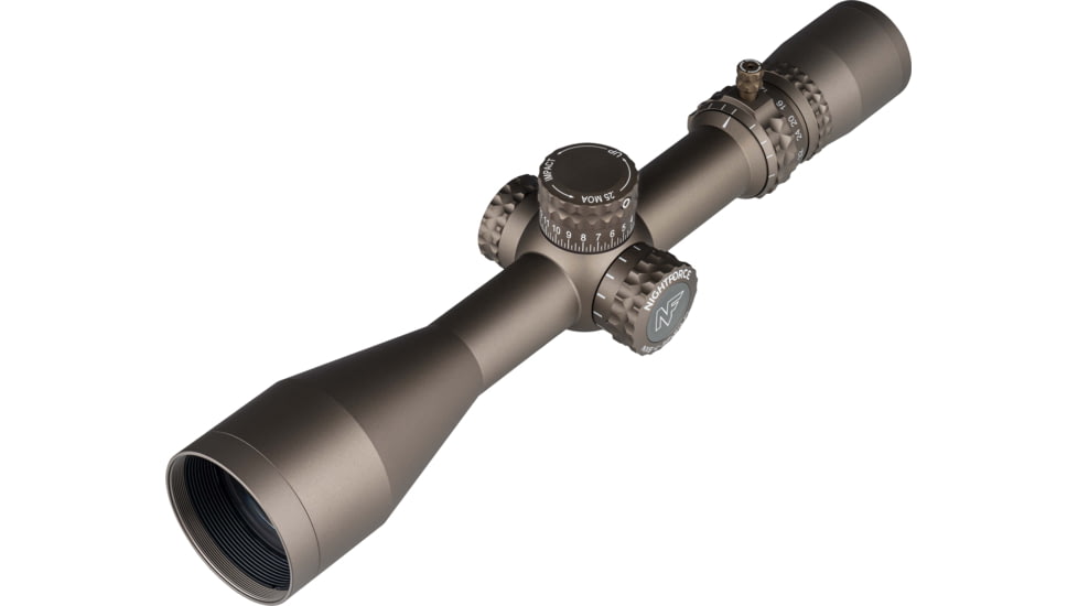 NightForce NX8 4-32x50mm Rifle Scope, 30mm Tube, First Focal Plane, MOAR Reticle, Dark Earth, C687