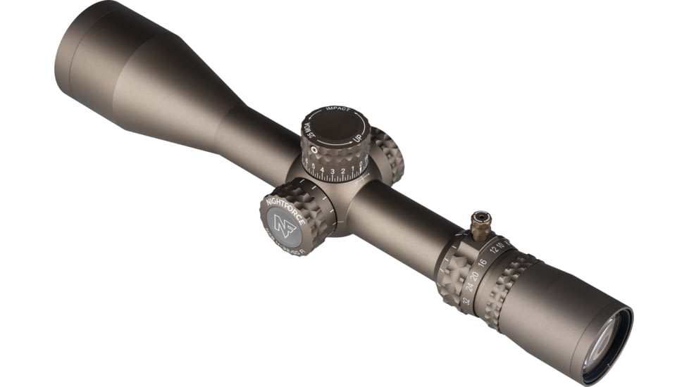 NightForce NX8 4-32x50mm Rifle Scope, 30mm Tube, First Focal Plane, MOAR Reticle, Dark Earth, C687