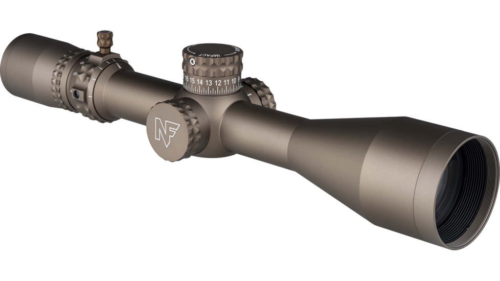 NightForce NX8 4-32x50mm Rifle Scope, 30mm Tube, Second Focal Plane, MOAR-CF2D Reticle, Dark Earth, C688