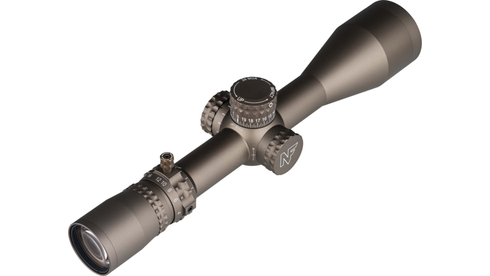 NightForce NX8 4-32x50mm Rifle Scope, 30mm Tube, Second Focal Plane, MOAR-CF2D Reticle, Dark Earth, C688