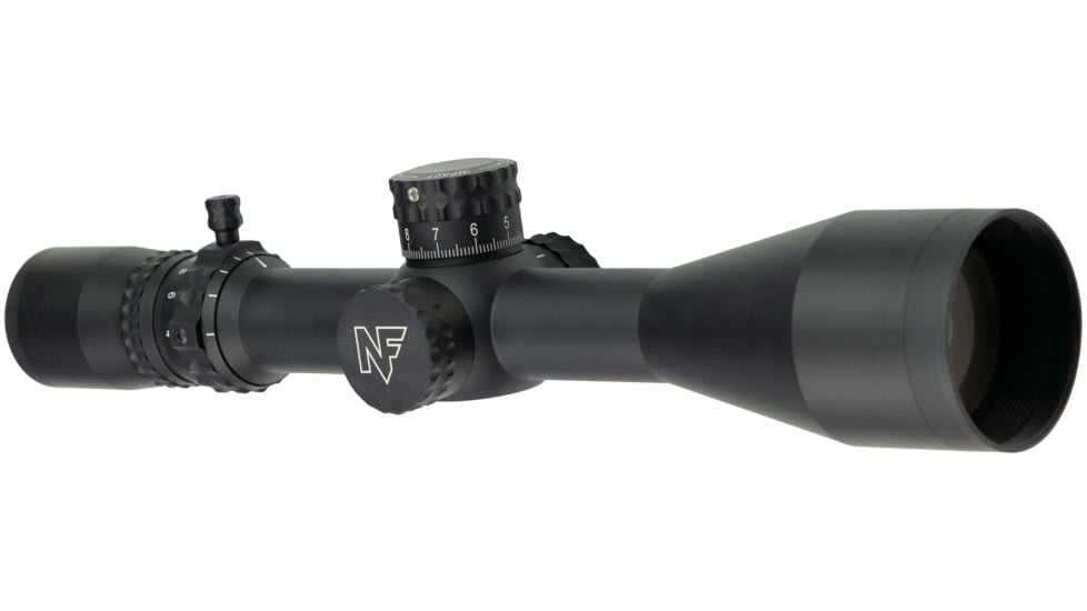 NightForce NX8 4-32X50mm Rifle Scope F2, ZeroStop, .1 Mil-Radian, DigIllum, PTL, Mil-CF2D, Black, C640