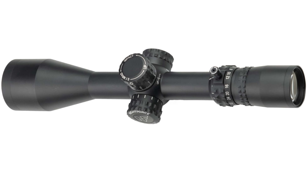NightForce NX8 4-32X50mm Rifle Scope F2, ZeroStop, .1 Mil-Radian, DigIllum, PTL, Mil-CF2D, Black, C640