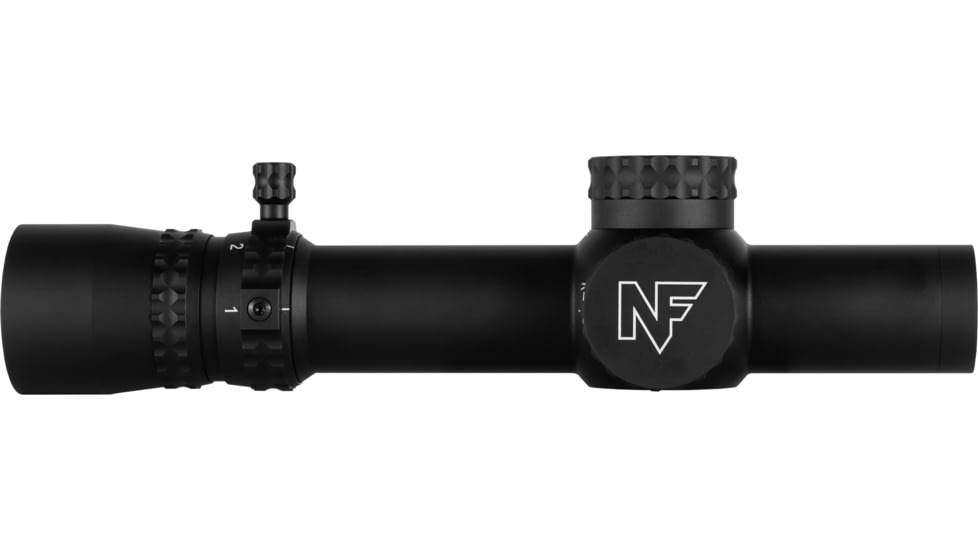 NightForce NX8 Capped E/W Rifle Scope, 1-8x24mm, 30mm Tube, FC-DMx Reticle, Black, C654
